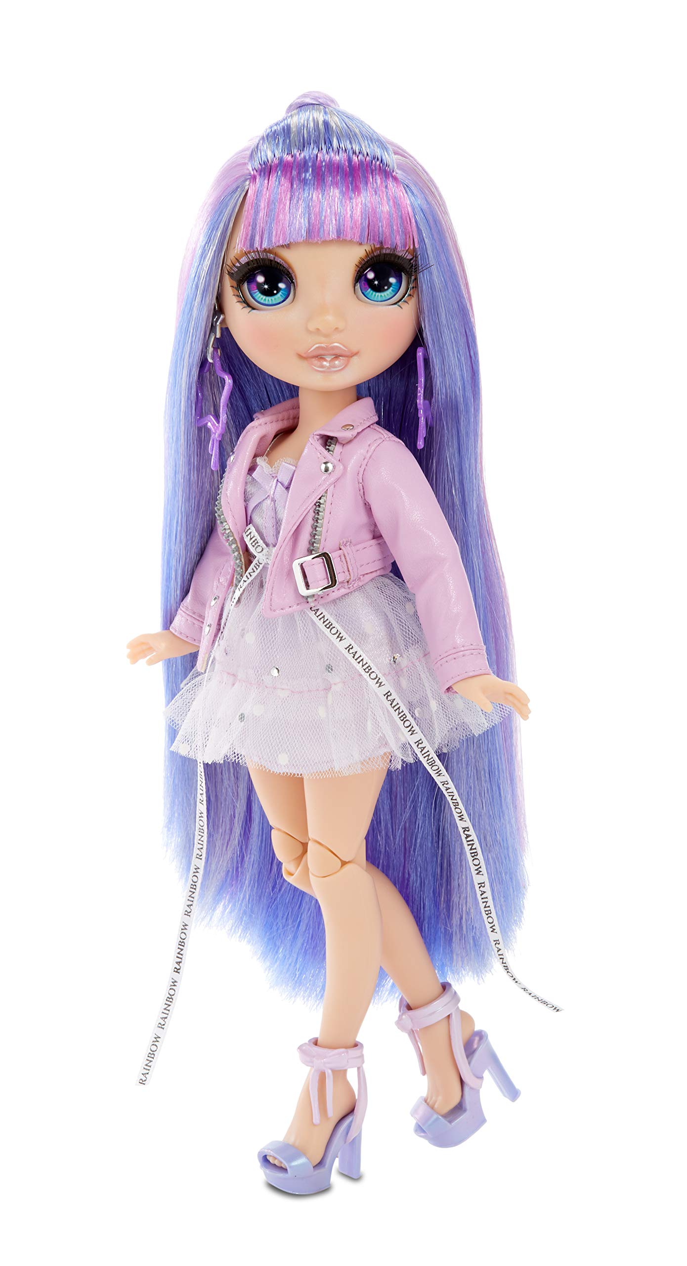 Rainbow High Violet Willow - Purple Clothes Fashion Doll with 2 Complete Mix & Match Outfits and Accessories, Toys for Kids 6 to 12 Years Old, Multicolor.