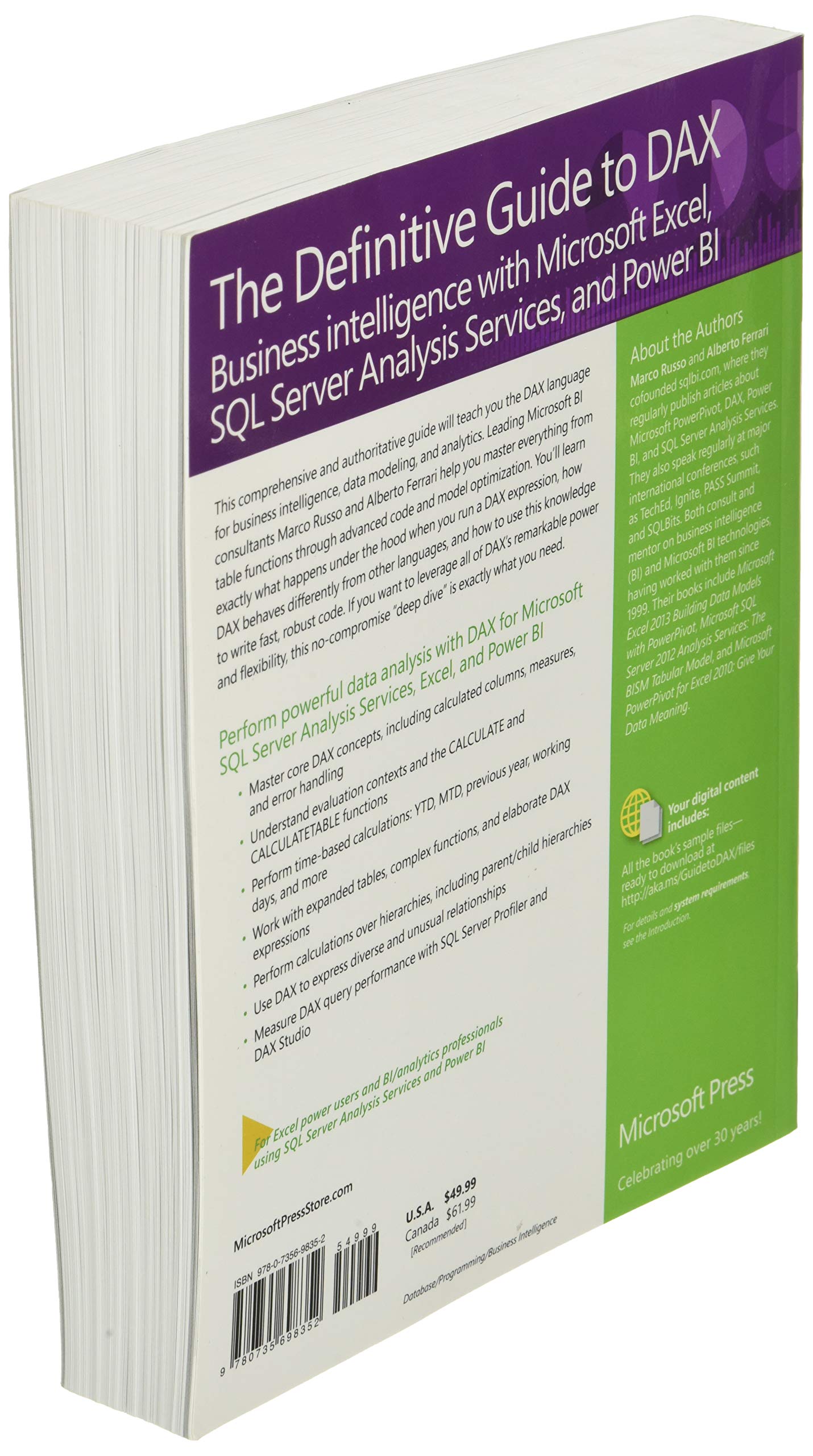 The Definitive Guide To Dax 2nd Edition Pdf Mua Definitive Guide to DAX, The: Business intelligence with Microsoft Excel, SQL Server