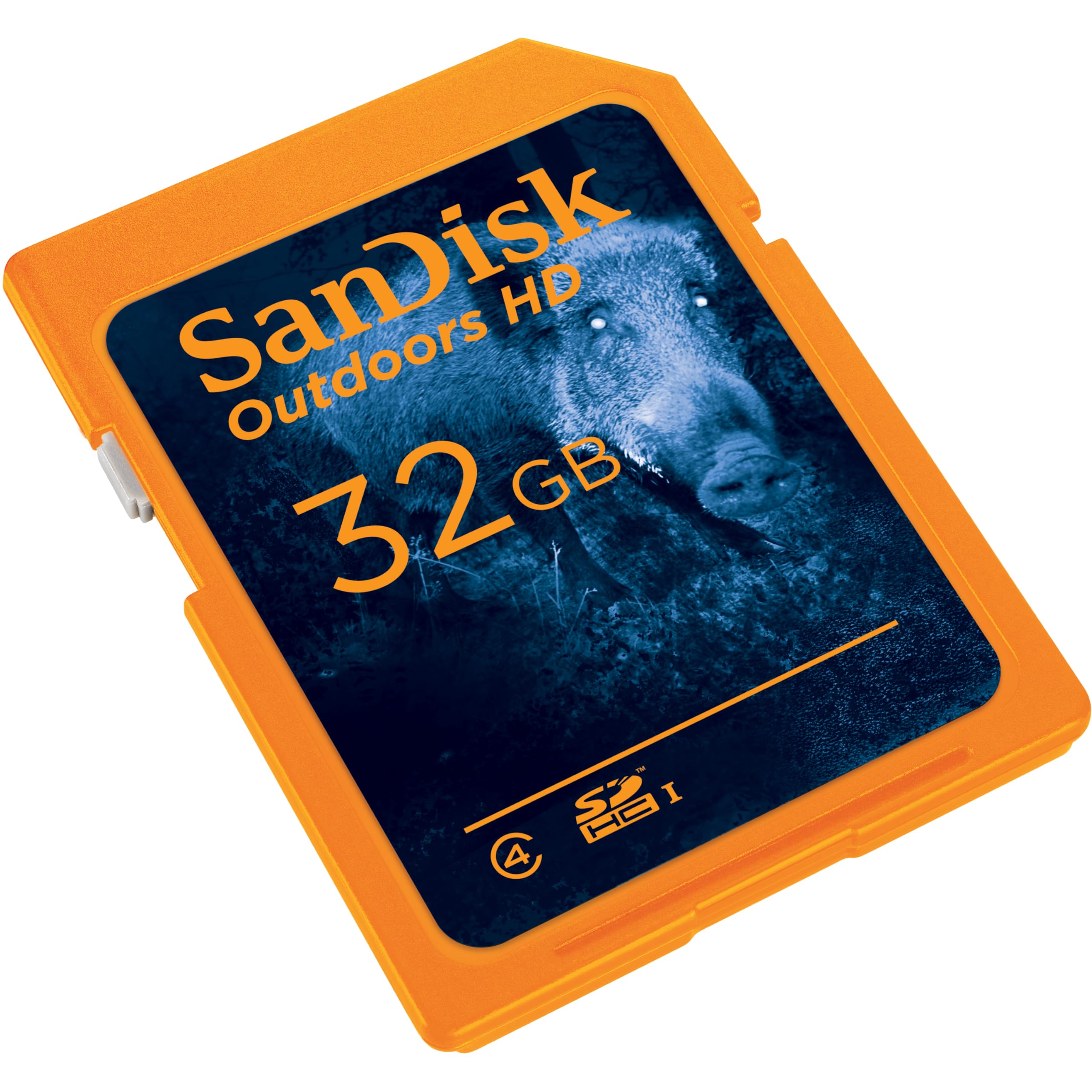 SanDisk 32GB 2-Pack Outdoors HD SDHC UHS-I Memory Card (2x32GB) - Up to 100MB/s, C4, Trail Camera SD Card - SDSDBNN-032G-GN6V2