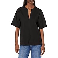 Vince Women's Easy Slit Neck Tee