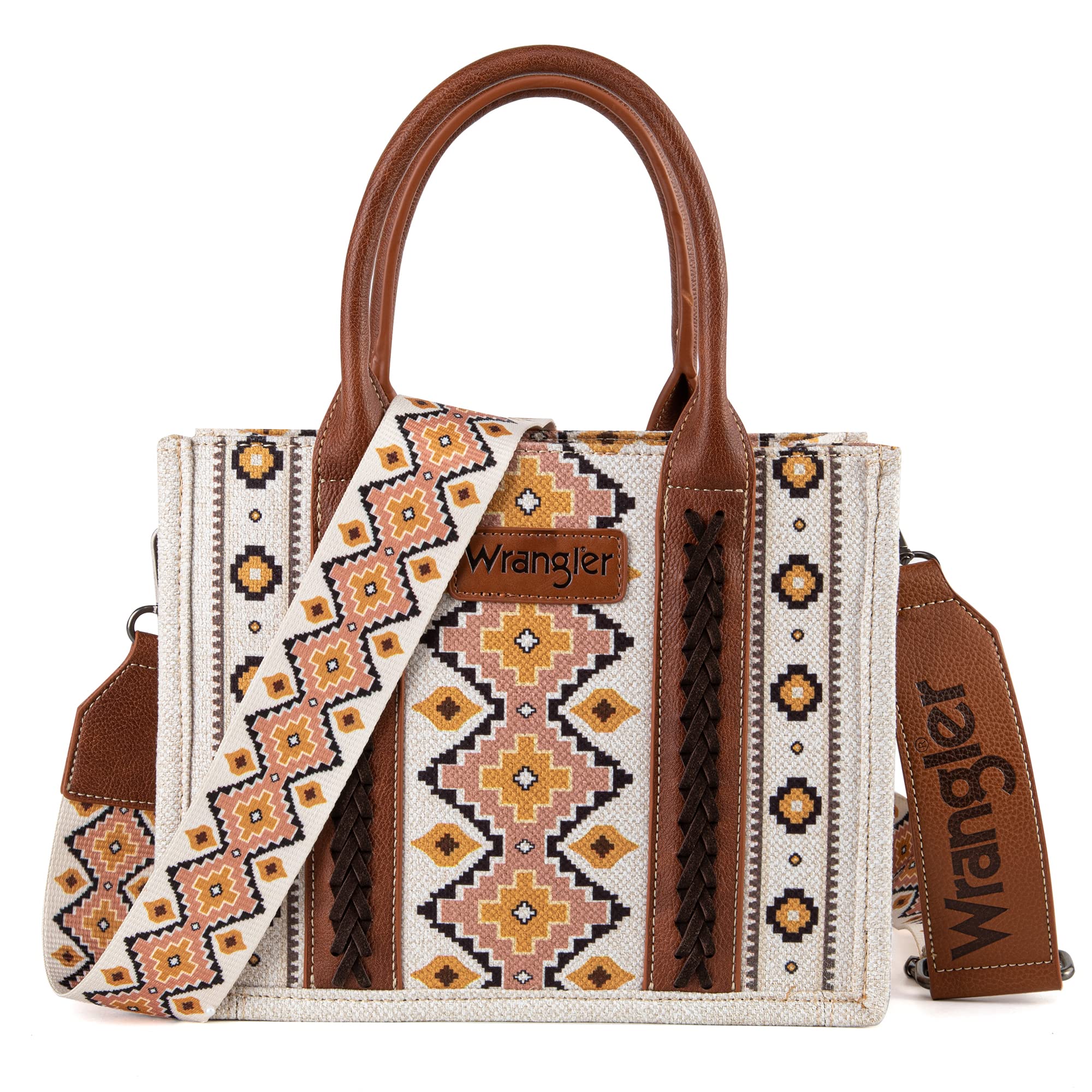 Wrangler Tote Bag Western Purses for Women Shoulder Boho Aztec Handbags