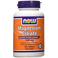 Magnesium Citrate 200 Milligrams 100 Tabs