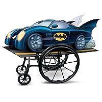 Disguise Batman Adaptive Wheelchair Cover for Kids, Official Batmobile Rolling Costume for Wheelchair