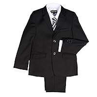Avery Hill Boys Formal 5 Piece Suit with Shirt, Vest, and Tie