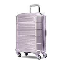 American Tourister Stratum 2.0 Expandable Hardside Luggage with Spinner Wheels, Purple Haze, Carry-on