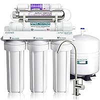 Systems ROES-PHUV75 Essence Series Top Tier Alkaline Mineral and Ultra-Violet UV Sterilizer 75 GPD 7-Stage Ultra Safe Reverse Osmosis Drinking Water Filter System