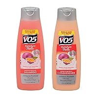 Alberto VO5 Moisture Milks Passion Fruit Smoothie Shampoo & Conditioner, 15 Oz. (2 PACK )