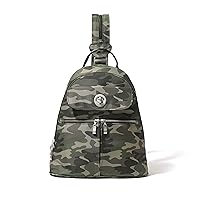 Baggallini womens Naples convertible backpack, Olive Camo, One Size US