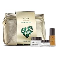 AHAVA Extreme Icons Gift Set - Includes Extreme Night Treatment 1 Fl.Oz, Extreme Day Cream 1.7 Fl.Oz, Extreme Firming Eye Cream 0.5 Fl.Oz, enriched with exclusive Dead Sea mineral blend Osmoter