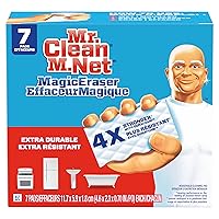 Magic Eraser Extra Durable Cleaning Pads with Durafoam, 7 Count
