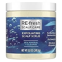 RE-fresh Scalp Care - Exfoliating Scalp Scrub - Sea Mineral + Cleanse (8.8 oz)