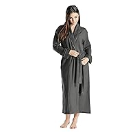 Cashmere Boutique: 100% Pure Cashmere Long Robe for Women (15 Colors, 2 Sizes)