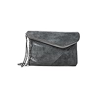 HOBO Jessa Convertible Clutch For Women - Premium Leather Construction With Zipper Flap Closure, Chic and Beautiful Clutch