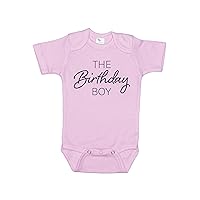 The Birthday Boy/Baby Boys Onesie/Sublimation/Infant Bodysuit/Newborn Outfit/Onesies