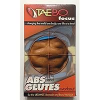 Tae-Bo Focus Series - Abs & Glutes VHS Tae-Bo Focus Series - Abs & Glutes VHS VHS Tape