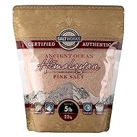 Ancient Ocean Himalayan Pink Salt, Fine Grain, 5 Pound Bag