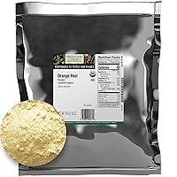 Frontier Co-op Orange Peel Powder, Certified Organic, Kosher, Non-irradiated | 1 lb. Bulk Bag | Citrus sinensis
