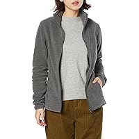 Amazon Essentials Women’s Zip-Up Soft Fleece Jacket, Classic Fit