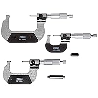 Fowler 52-224-103-0, Digit Counter Micrometer Set With 0-3