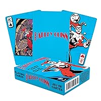 AQUARIUS DC Comics Harley Quinn Playing Cards - Harley Quinn Themed Deck of Cards - Officially Licensed DC Comics Merchandise & Collectibles