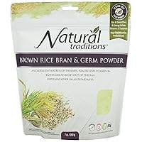 Natural Traditions Rice Bran and Germ Solubles, 7 Ounce
