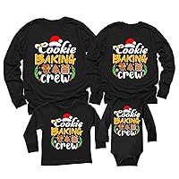 Christmas Cookie Baking Crew Funny Xmas Matching Family Long Sleeve Shirt