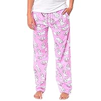Disney Adult Aristocats Marie Expressions and Bows Pajama Sleep Lounge Pants for Men and Women