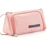 EASTHILL Big Capacity Pencil Case Pouch Pen Case Simple Stationery Bag School College Office Organizer for Teens Girls Adults Student