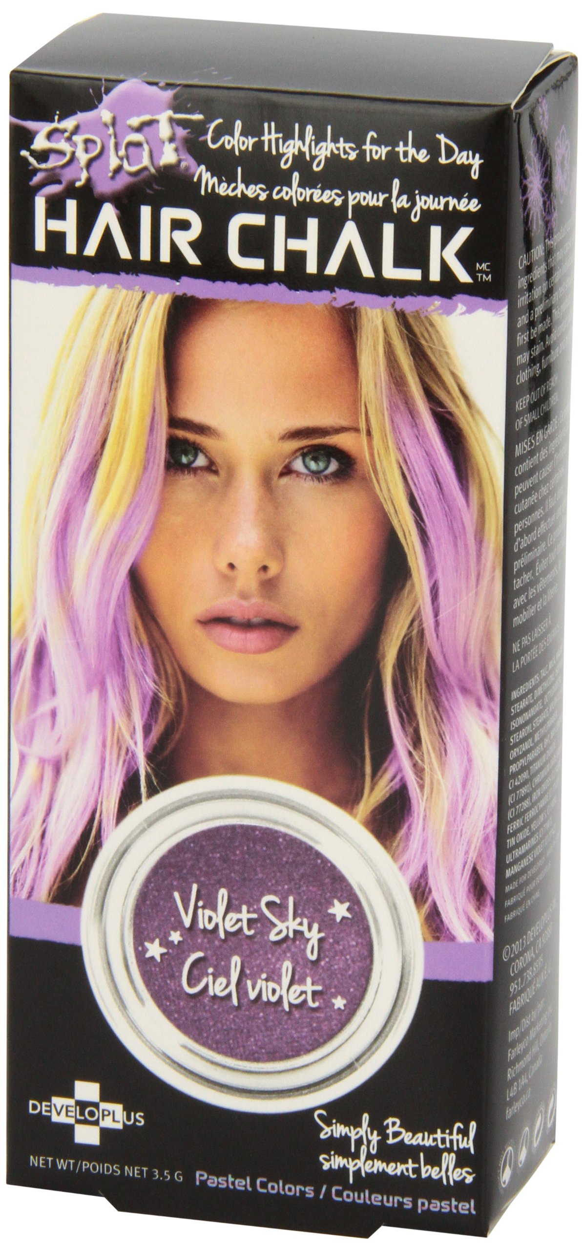 Splat Purple Hair Chalk in Violet Sky (1 count)