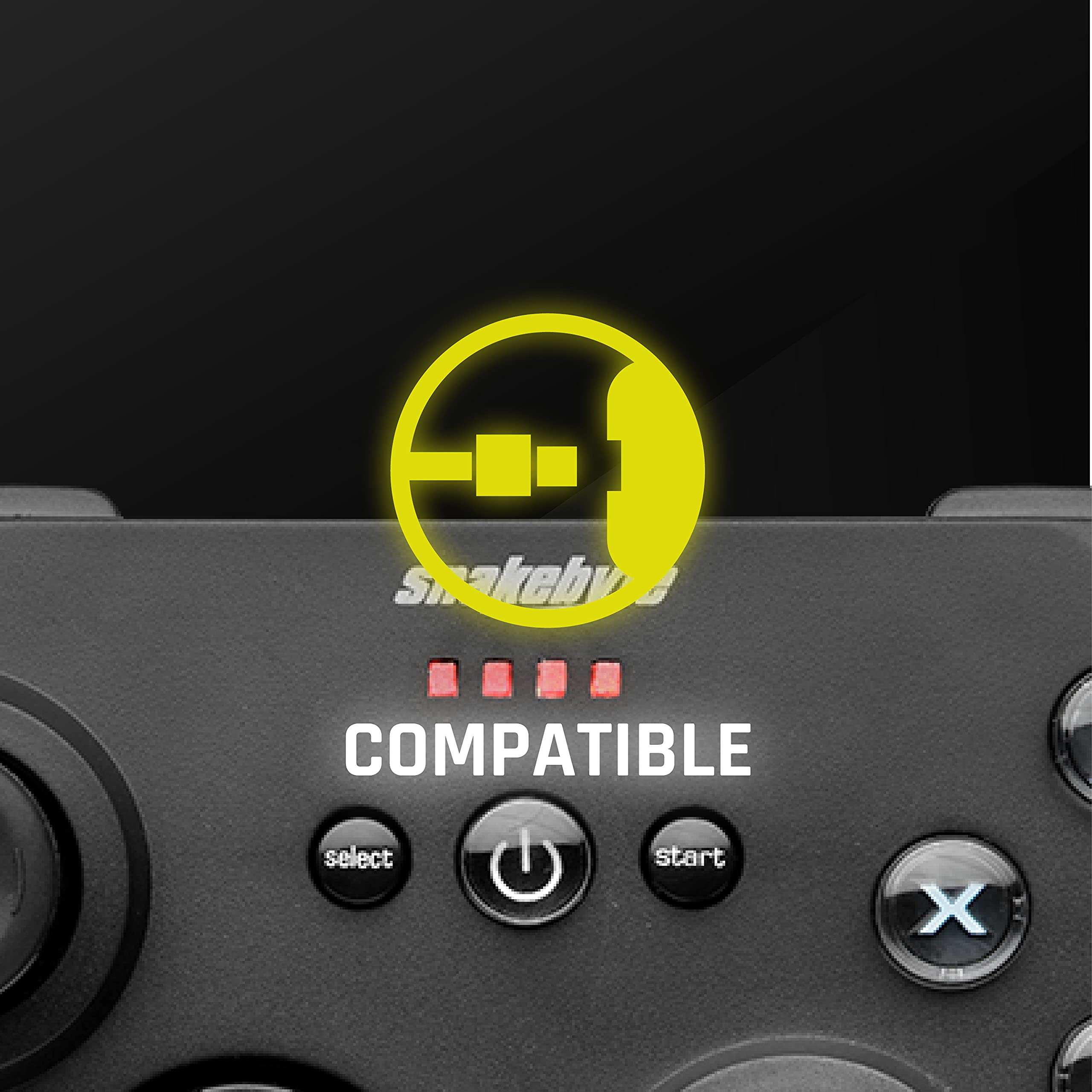 Snakebyte Snakebyte Game Pad Pro - Wireless 2.4Ghz Game Controller / Gamepad / Joystick for PC - PC; Mac; Linux