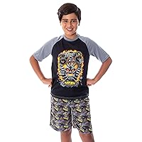 INTIMO Monster Jam Boys' Maximum Destruction MAX-D Monster Truck T-Shirt And Shorts 2 Piece Pajama Set