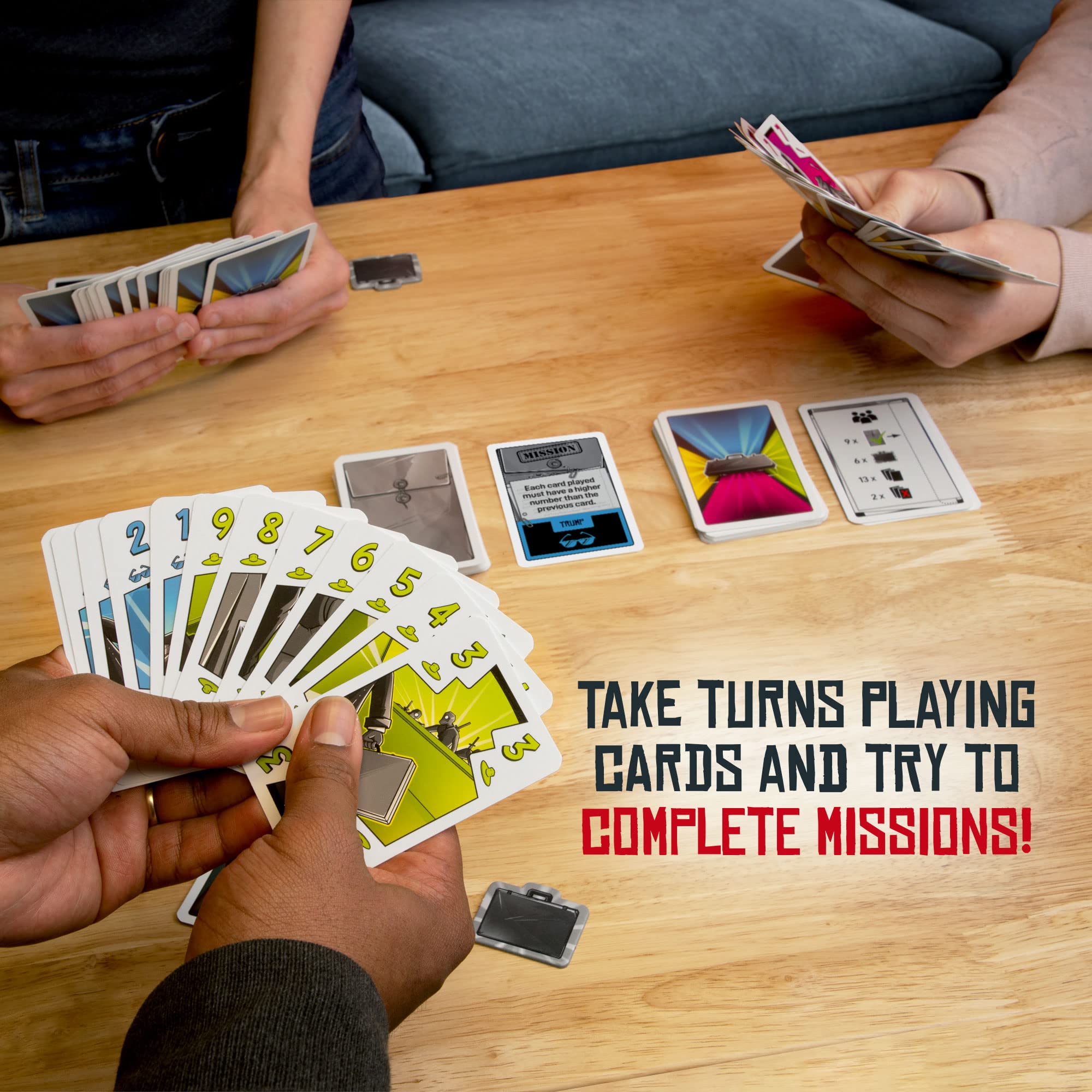 Inside Job | Social Deduction Game | Card Game | Family Games | Kosmos | 2-5 Players | Spy Games | Fast-Paced