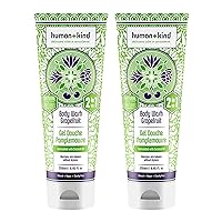 Body Wash | Nourishes Dry Skin With Coconut Oil | Sls-free, Gentle Enough for Hair & Scalp | Natural, Vegan Skin Care | Grapefruit Scent - 8.45 Fl Oz, 2count