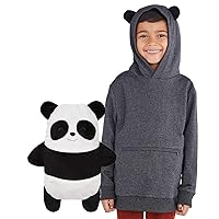 Cubcoats Papo the Panda 2 in 1 Transforming Pullover Hoodie & Soft Plushie