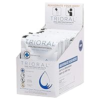 TRIORAL Rehydration Electrolyte Powder Packs - WHO New Hydration Supplement Salts Formula - Combat Dehydration from Workouts, Excessive Fluid Loss and Much More - 15 Drink Mix Packets
