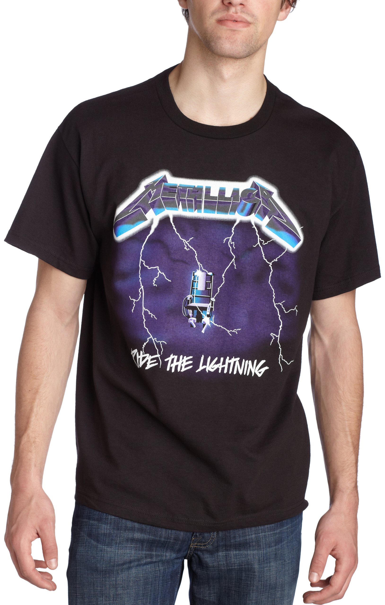 Mua Bravado Men's Metallica- Ride Lightning T-Shirt trên Amazon Mỹ chính  hãng 2023 | Fado