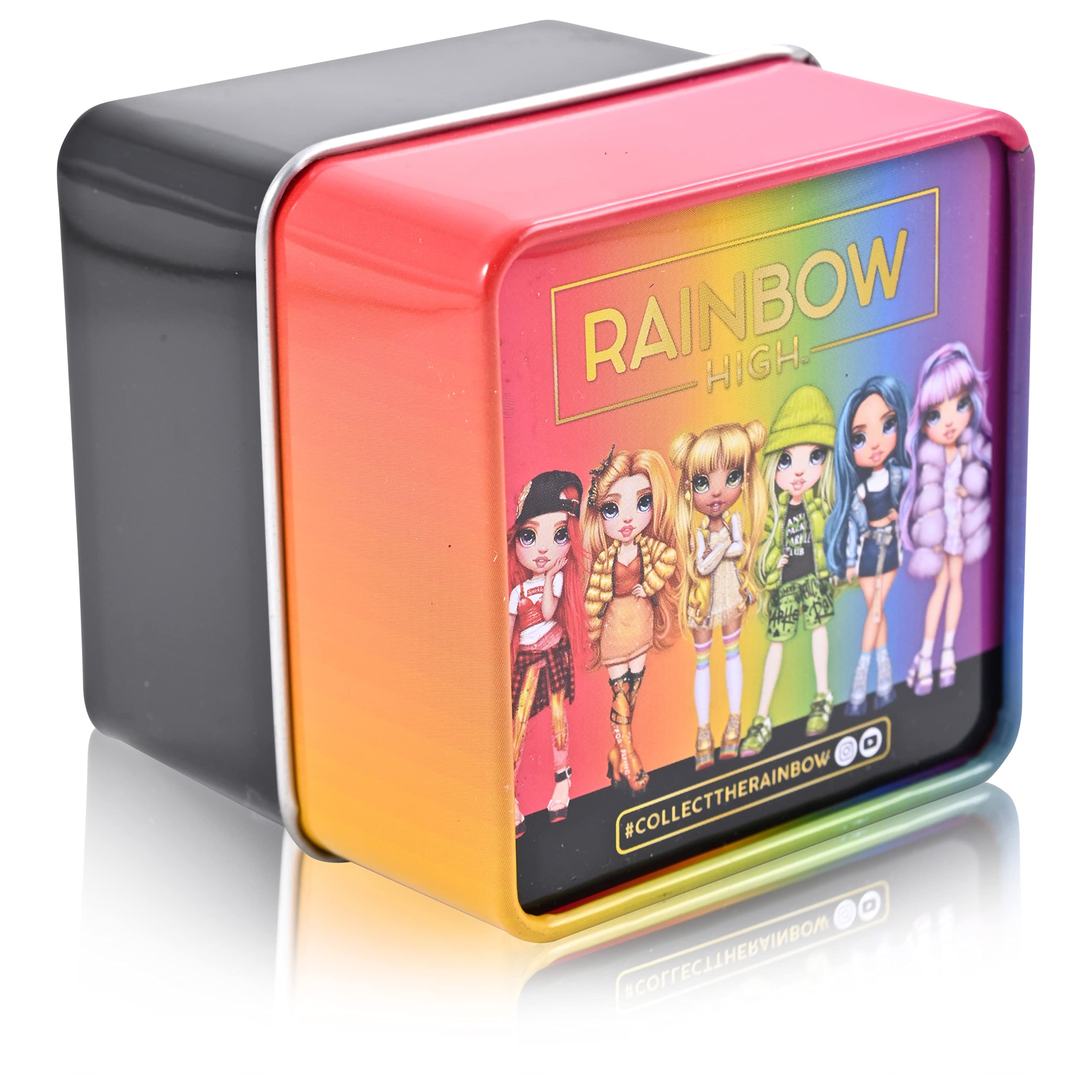 Accutime Rainbow High Kids Digital Watch - LED Flashing Lights, LCD Watch Display, Kids, Girls Watch, Plastic Strap in Purple (Model: RNB4002AZ)
