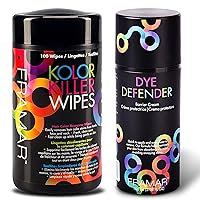 Kolor Killer Wipes + Framar Dye Defender Hair Color Barrier Cream