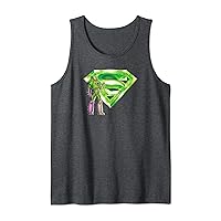 Superman Lex & Kryptonite Logo Tank Top