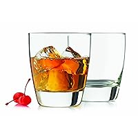 Libbey 4-Piece Classic Heavy Base Old Fashioned Glasses, 13-Ounce, Clear