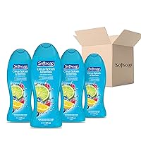 Softsoap Moisturizing Body Wash, Citrus Splash & Berries, 591 mL (Pack of 4)