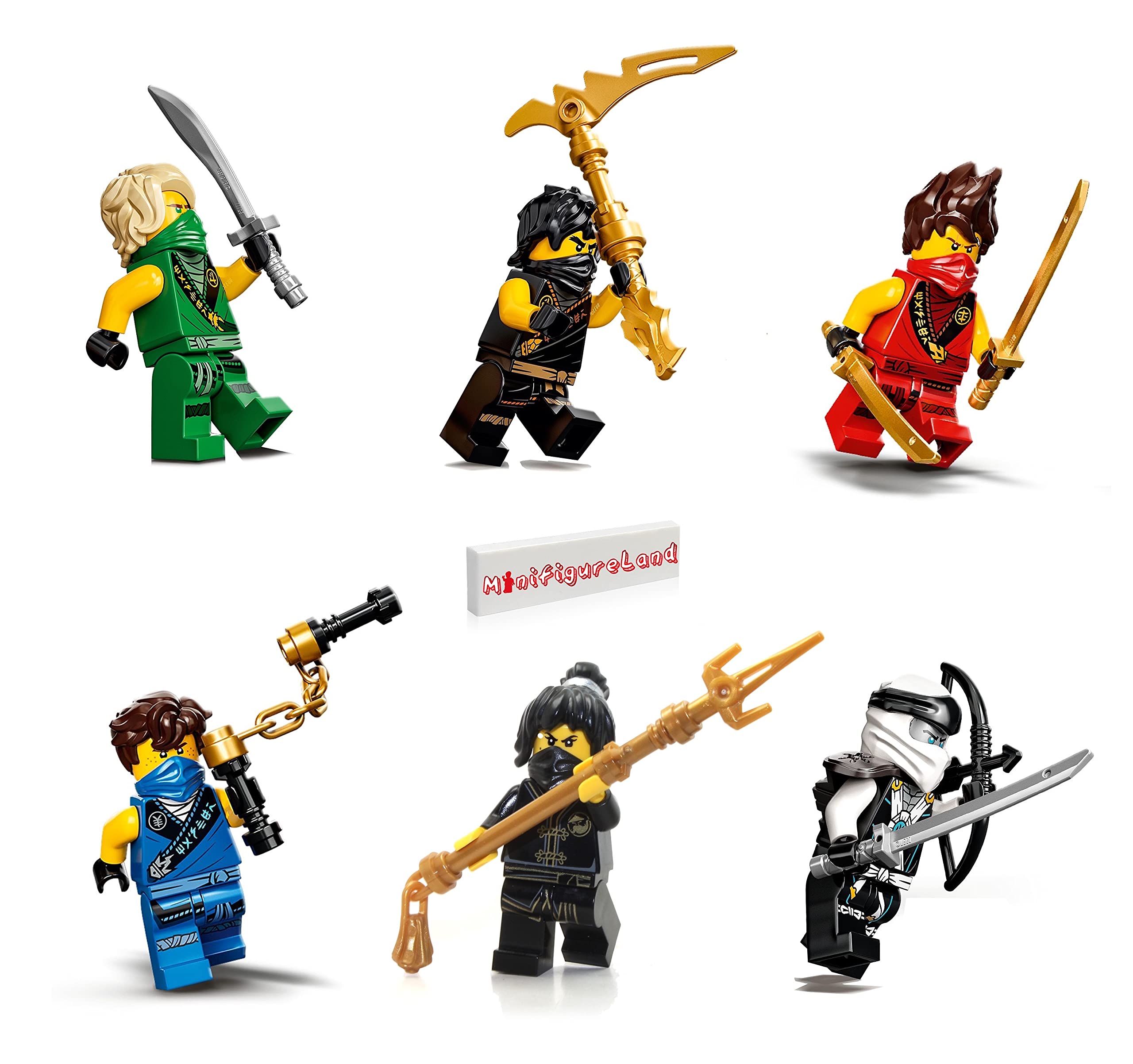Mua Lego Ninjago Legacy Rebooted Minifigure Combo Pack - Lloyd, Jay, Kai,  Cole, Zane, Nya (With Weapons) 2020 Trên Amazon Mỹ Chính Hãng 2023 |  Giaonhan247