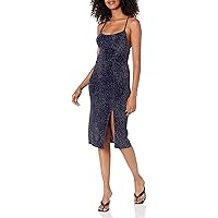 Speechless Women's Sleeveless Glitter Knit Slip Bodycon Dress