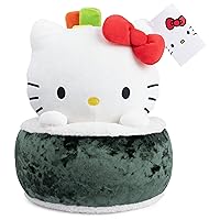 GUND Sanrio Hello Kitty Sushi Plush, Premium Stuffed Animal for Ages 1 and Up, Green/White, 10”