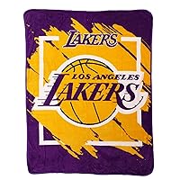 Northwest NBA Los Angeles Lakers Micro Raschel Throw Blanket, 46