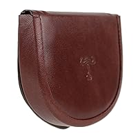 Men's Leather Change Wallet By Mala; Toro Collection Handy Gift Box