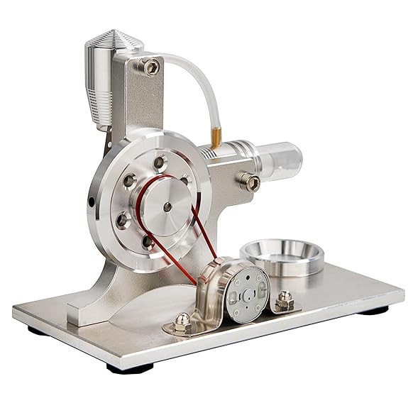 Stirling Engine Motor Kit DIY Heat Power Model Generator Educational Toy Science 