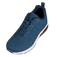 CALTO Men's Invisible Height Increasing Elevator Shoes - Super Lightweight Sporty Sneakers - 2.4 Inches Taller