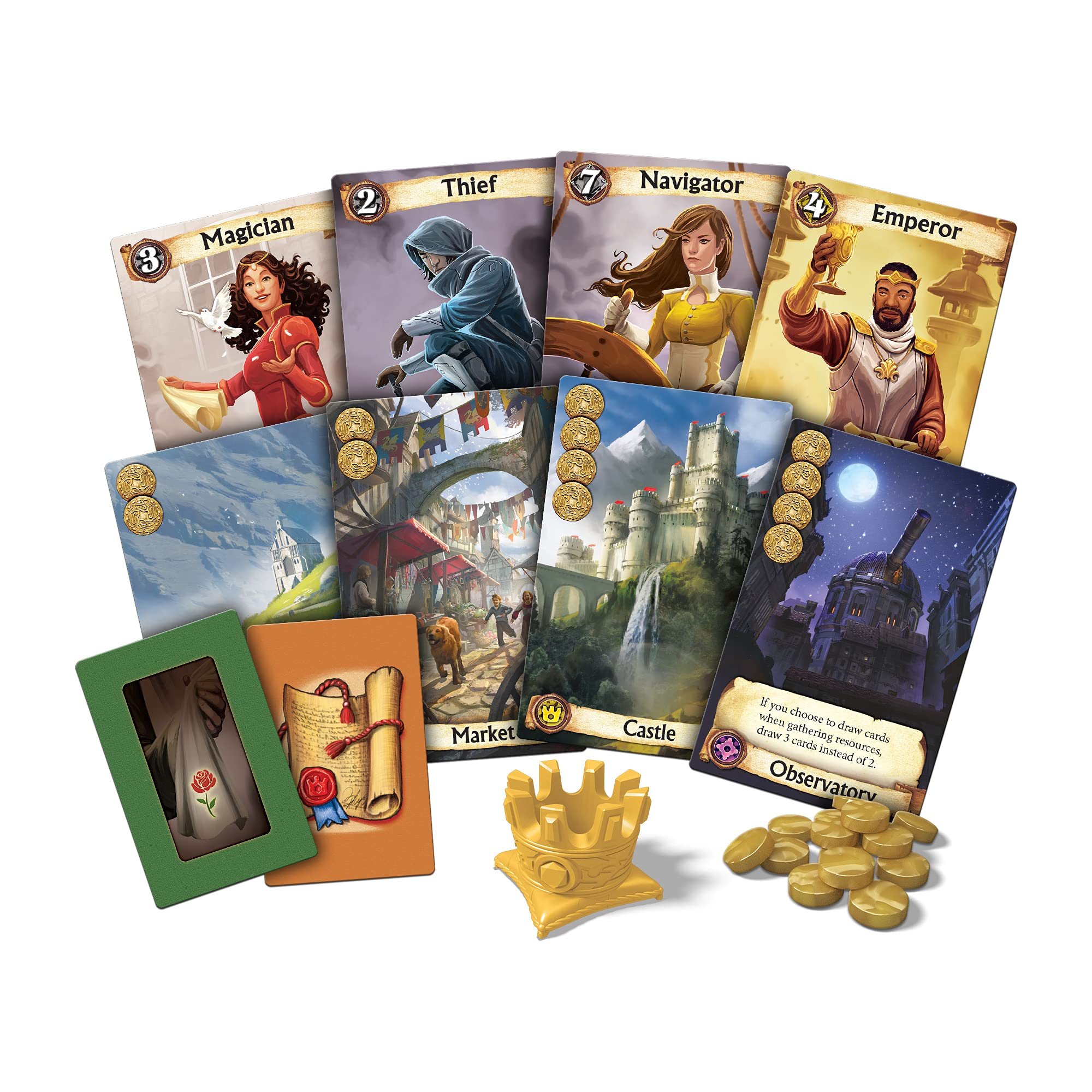 Z-Man Games Citadels Revised Edition Card Game | Strategy Game | Drafting Game for Adults and Kids | Ages 10+ | 2-8 Players | Average Playtime 30-60 Minutes | Made by Z-Man Games