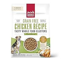 The Honest Kitchen Whole Food Clusters Grain Free Chicken Dry Dog Food, 1 lb Trial Pouch